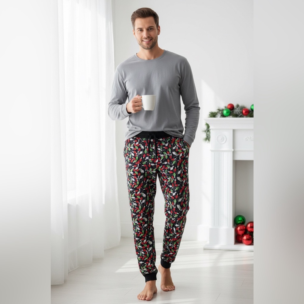 Joe Boxer Men's Christmas Pjs Bottoms size Medium J-03
